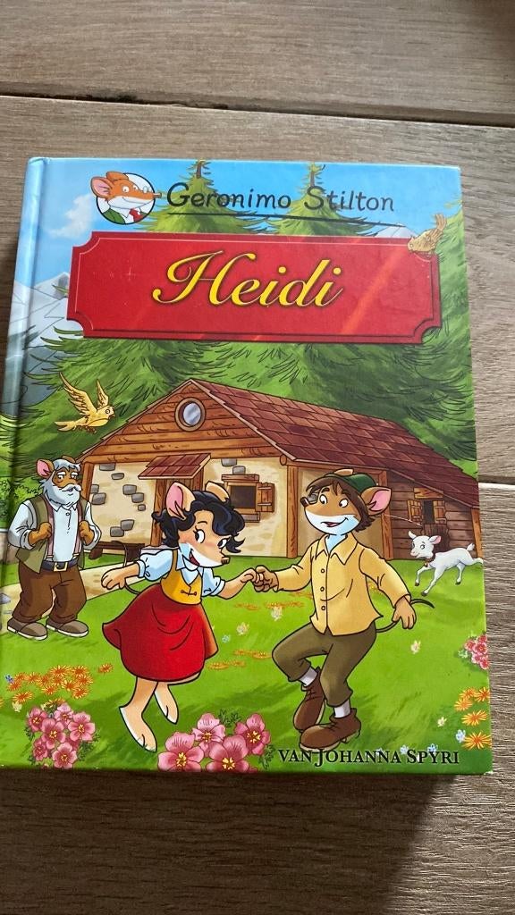 Boek Geronimo stilton “ Heidi”, Ophalen of Verzenden