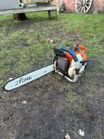 Kettingzaag stihl 08s met veel onderdelen bij, Tuin en Terras, Hand-tuingereedschap, Ophalen, Zo goed als nieuw