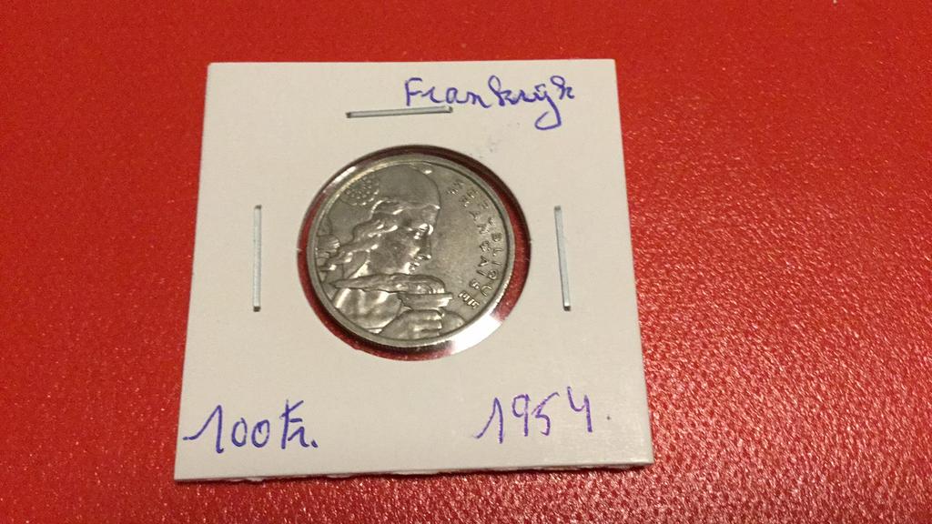 100franc Frankrijk, Postzegels en Munten, Munten | Europa | Euromunten, Ophalen of Verzenden, Frankrijk