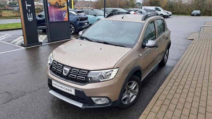 Dacia Sandero Stepway 100Pk benz+LPG, GPS, zetelverw, Autos, Dacia, Entreprise, Achat, Sandero Stepway, ABS, Airbags, Android Auto