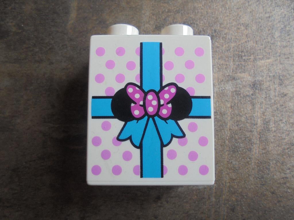 Lego Duplo Brick 1x2x2 (zie foto's) 3, Ophalen of Verzenden, Gebruikt, Losse stenen, Duplo