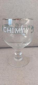 Verre chimay 150 ans, Collections, Marques de bière, Enlèvement ou Envoi