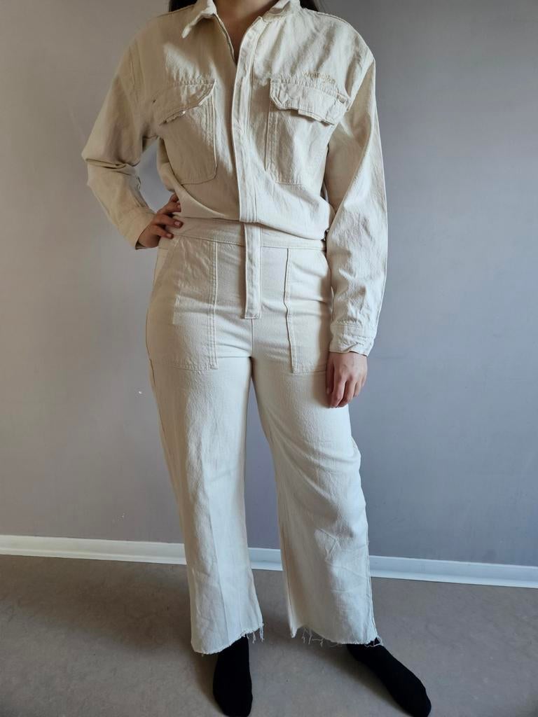 Broekpak dames 38 wrangler ecru, Kleding | Dames, Homewear, Ophalen