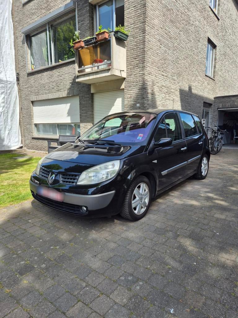 Renault Scenic 1.6 Benzine Automatic 16v 2004, Automaat, 1600 cc, Zwart, Particulier