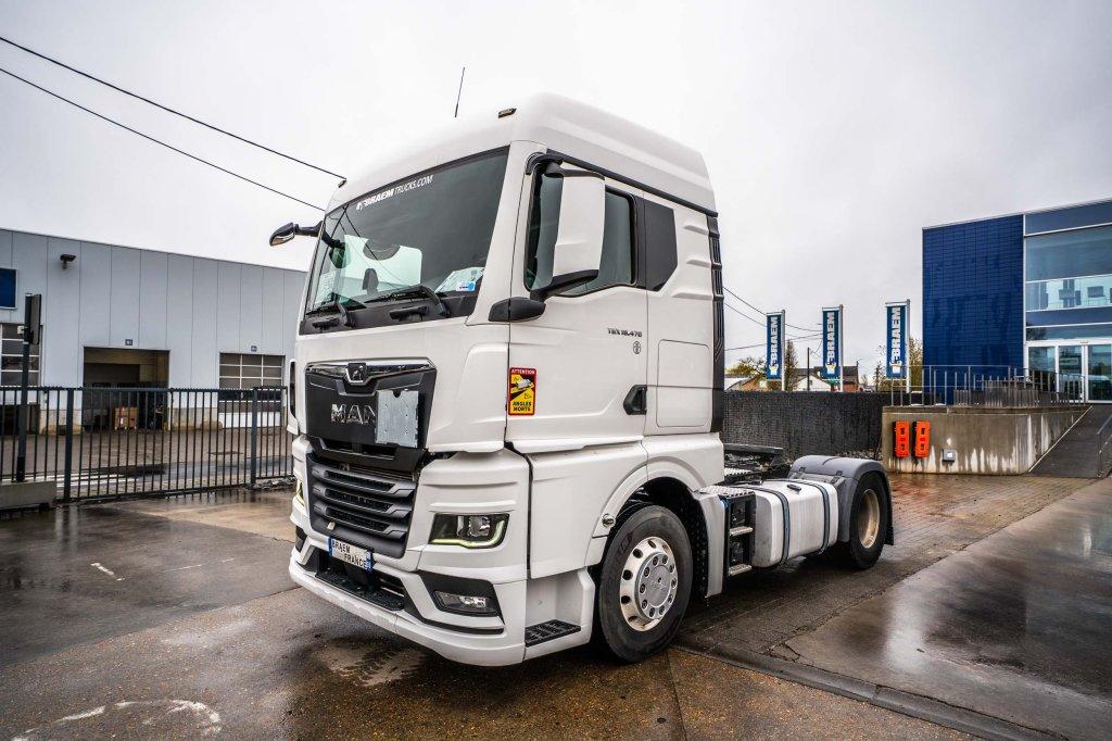 MAN TGX 18.470 BL SA +ADR+INTARDER, Autos, Camions, Entreprise, Achat, Vitres électriques, MAN, Diesel, Euro 6, Automatique, Blanc