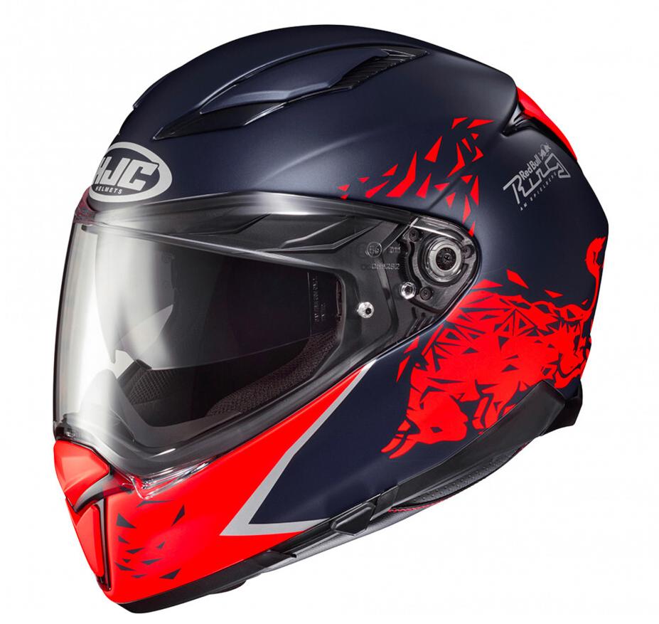 Casque de moto Hjc Spielberg Red Bull taille M, Motos, Vêtements | Casques de moto, Femmes, Hommes, Enfants, Casque intégral, M