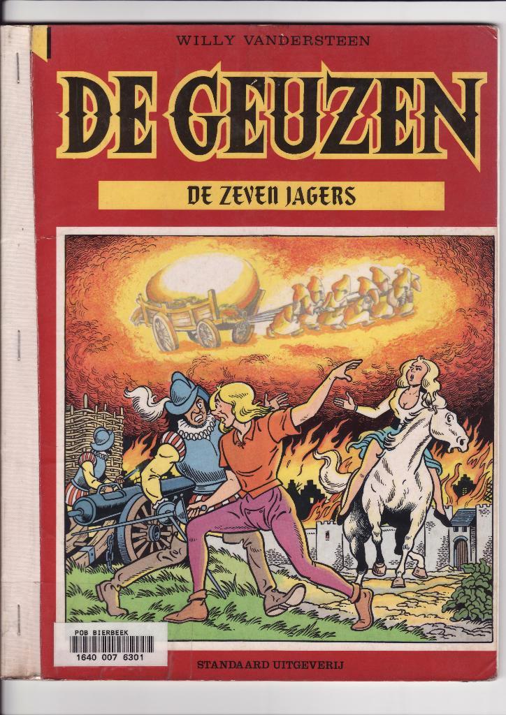 De Geuzen nr. 1 : de zeven jagers Willy Vandersteen, Livres, BD, Utilisé, Une BD, Enlèvement ou Envoi