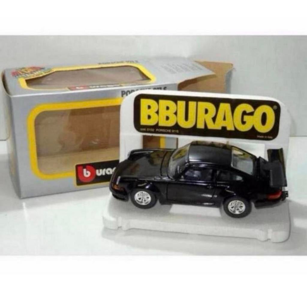 BBURAGO 0102 PORSCHE 911 S (361) Metal BURAGO 1/24 schaal, Ophalen of Verzenden, Nieuw, Auto, Burago