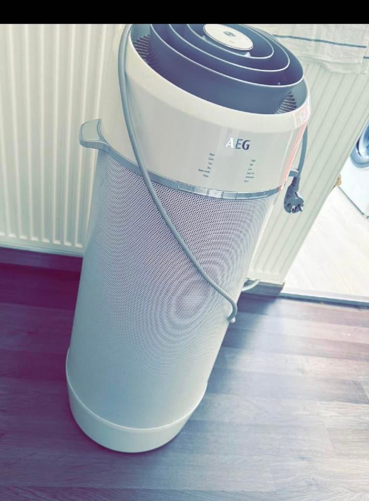 Aeg mobiele airco, Ophalen, Gebruikt