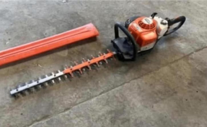 haagschaar Stihl, Tuin en Terras, Heggenscharen, Gebruikt, Benzine, Ophalen