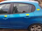 Portière 4portes arrière gauche d'un Peugeot 208 (KGW), Autos : Pièces & Accessoires, -, 3 mois de garantie, Utilisé, Porte