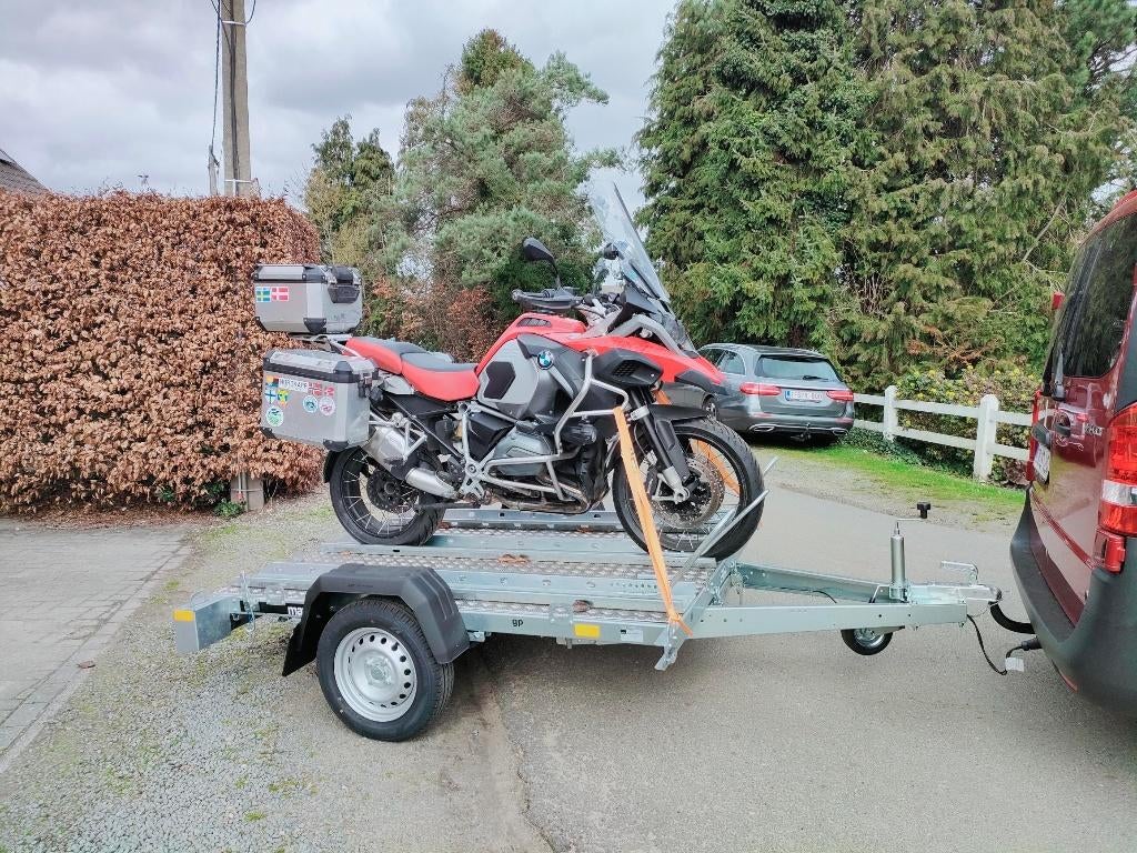 remorque de moto, Autos : Divers, Remorques, Comme neuf, Enlèvement