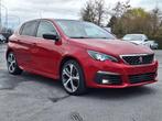 Peugeot 308 1.2i 130cv GT Line full! 43000km, Rouge, Achat, Euro 6, Entreprise