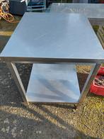 Verkoop 2 roestvrijstalen tafels in perfecte staat, Ophalen