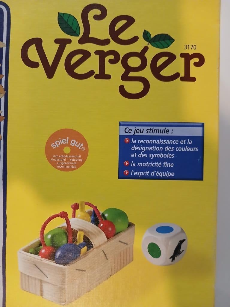 Le Verger - Haba - Jeu de société coopératif - 3 à 6 ans, Enlèvement, Utilisé