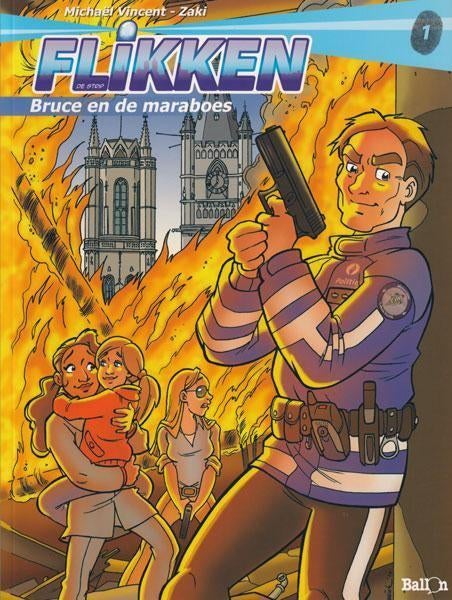 strip van " Flikken " , nr.1, Eén stripboek, Ophalen of Verzenden, Gelezen