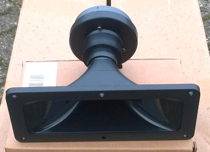 Tweeterhoorn met compressie driver (7 x 3 inch), Audio, Tv en Foto, Luidsprekerboxen, Nieuw, Overige typen, Minder dan 60 watt