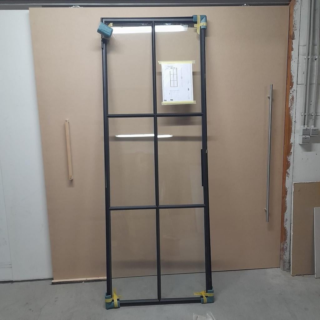 3 stalen deuren - 1000€ per deur, Neuf, Verre, Porte intérieure, Enlèvement