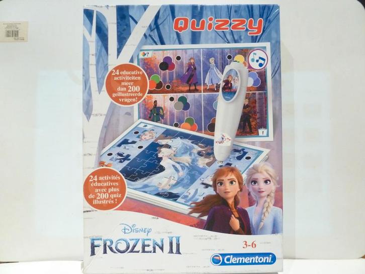 Clementoni Quizzy Disney Frozen II, Kinderen en Baby's, Speelgoed | Educatief en Creatief, Zo goed als nieuw, Ontdekken, Ophalen of Verzenden