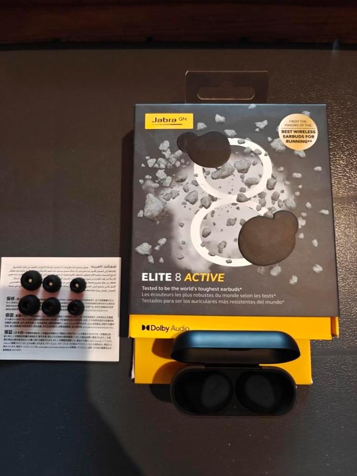 Jabra Elite 8 Active, TV, Hi-fi & Vidéo, Casques audio, Autres marques, Bluetooth, Enlèvement ou Envoi