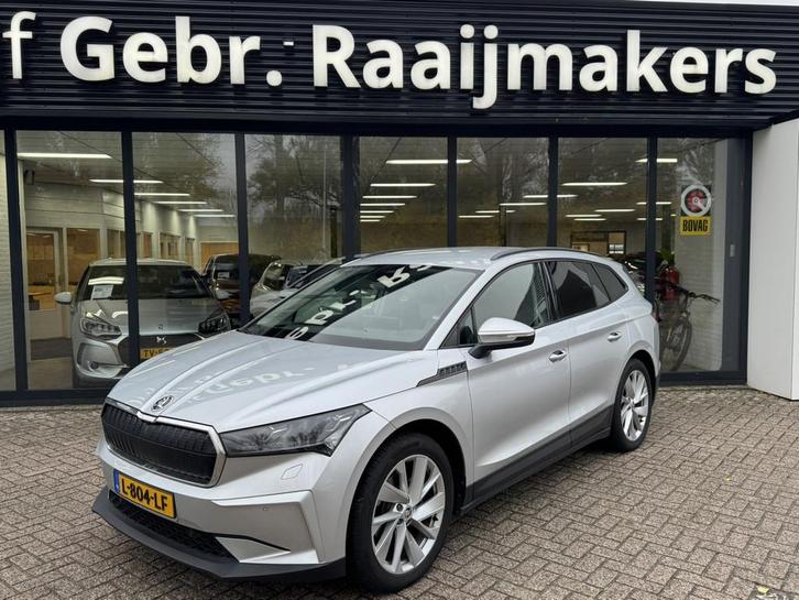 Skoda Enyaq iV 60 First Edition*ACC*LED*86% SOH*14793 netto*, Auto's, Skoda, Bedrijf, Te koop, Enyaq, ABS, Achteruitrijcamera