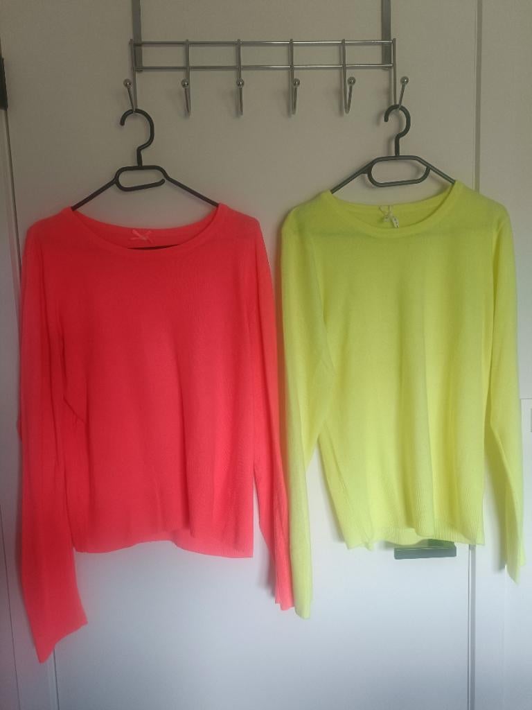 Dunne fluo truitjes, Ophalen, Maat 42/44 (L), Rood
