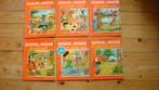 Suske en Wiske. 6 strips.  Eerste druk (1969 - 1970). Goed, Willy Vandersteen, Meerdere stripboeken, Ophalen, Gelezen
