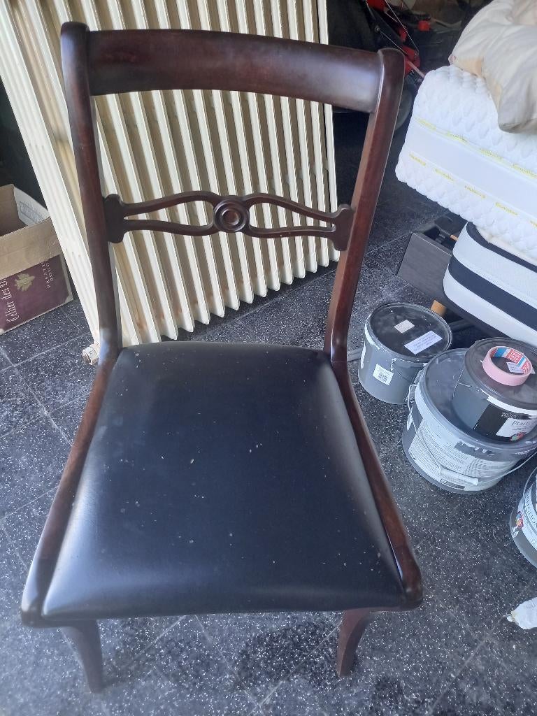 1 chaise, Maison & Meubles, Enlèvement, Utilisé, Bleu, Une