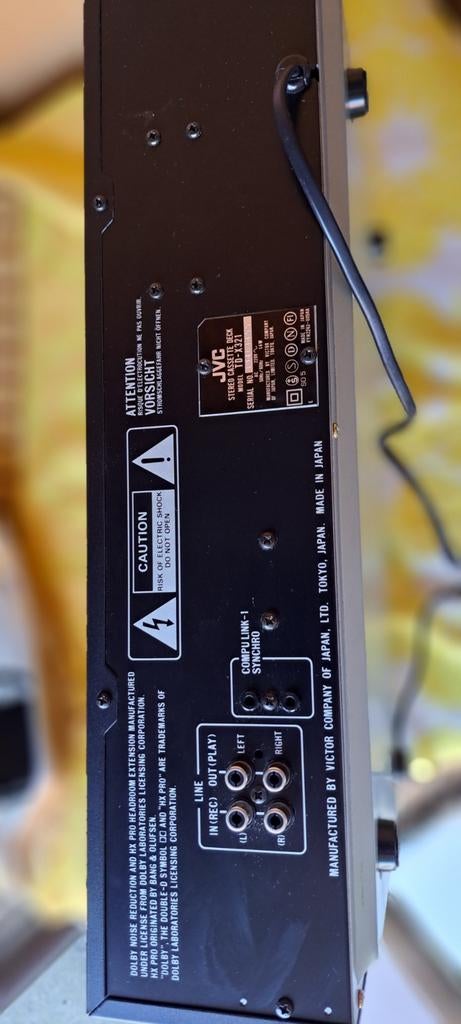 Jvc td x 321, Audio, Tv en Foto, Cassettedecks, Ophalen of Verzenden, JVC
