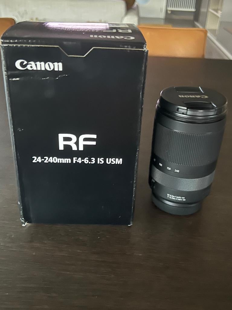 Canon RF 24 - 240mm  - uitstekende staat, Ophalen, Zo goed als nieuw, Telelens, Zoom