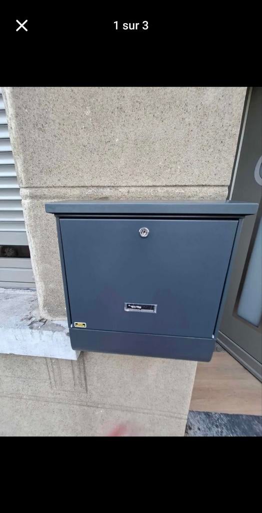 Boîte aux lettres murale Burg Wächter Nordland 20867, Acier, Murale