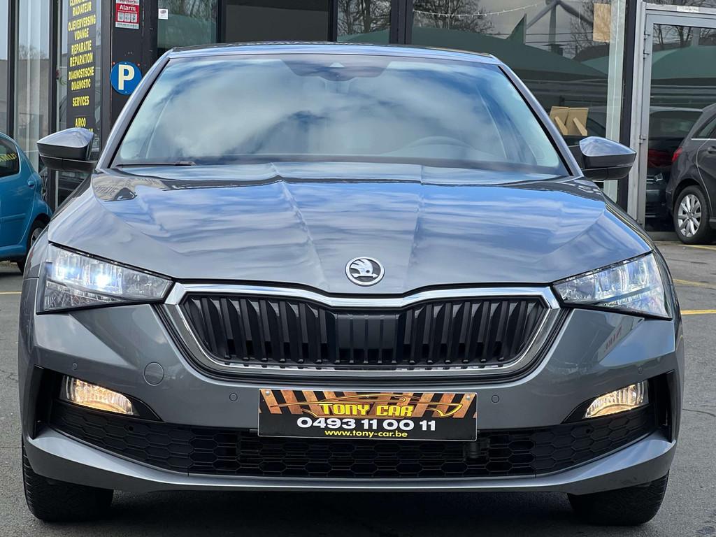 Skoda Scala 1.0 TSI✅14944Km✅*NAVI*via CarPlay*LED*BT*A/c, Argent ou Gris, Euro 6, Boîte manuelle, 5 portes
