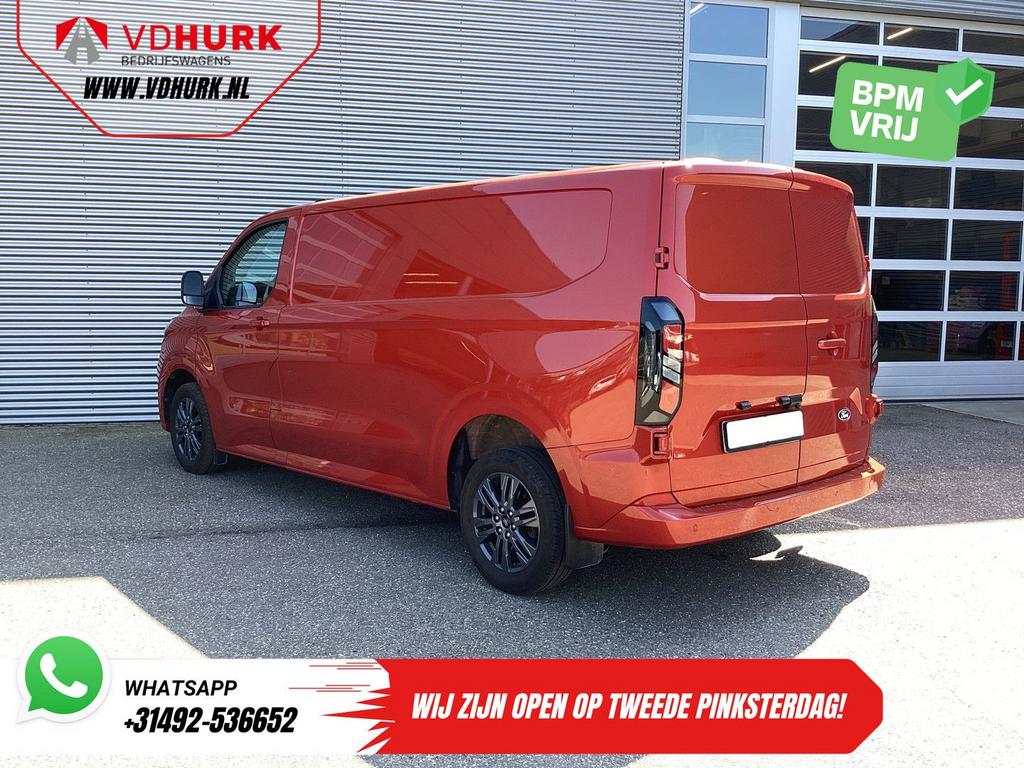 Ford Transit Custom 2.0 TDCI 150 pk L2 Limited Garantie tot, Autos, Rouge, Achat, Entreprise, Boîte manuelle