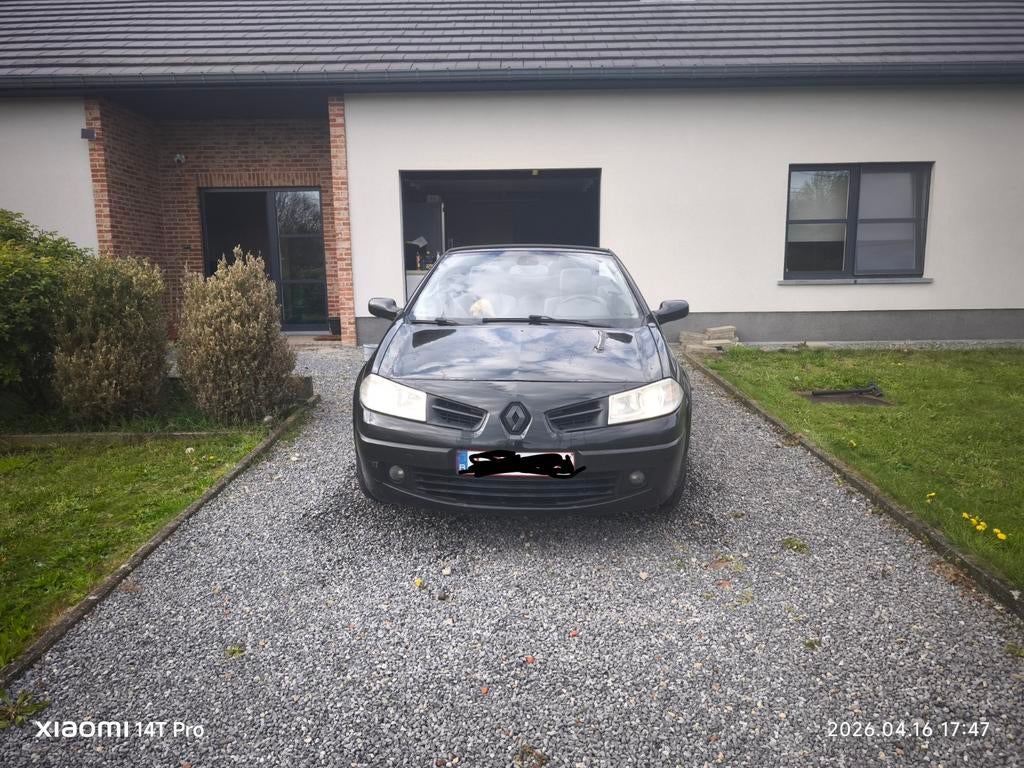 Renault Megane 2 cabrio, Autos, Cuir, Achat, Cabriolet, Boîte manuelle