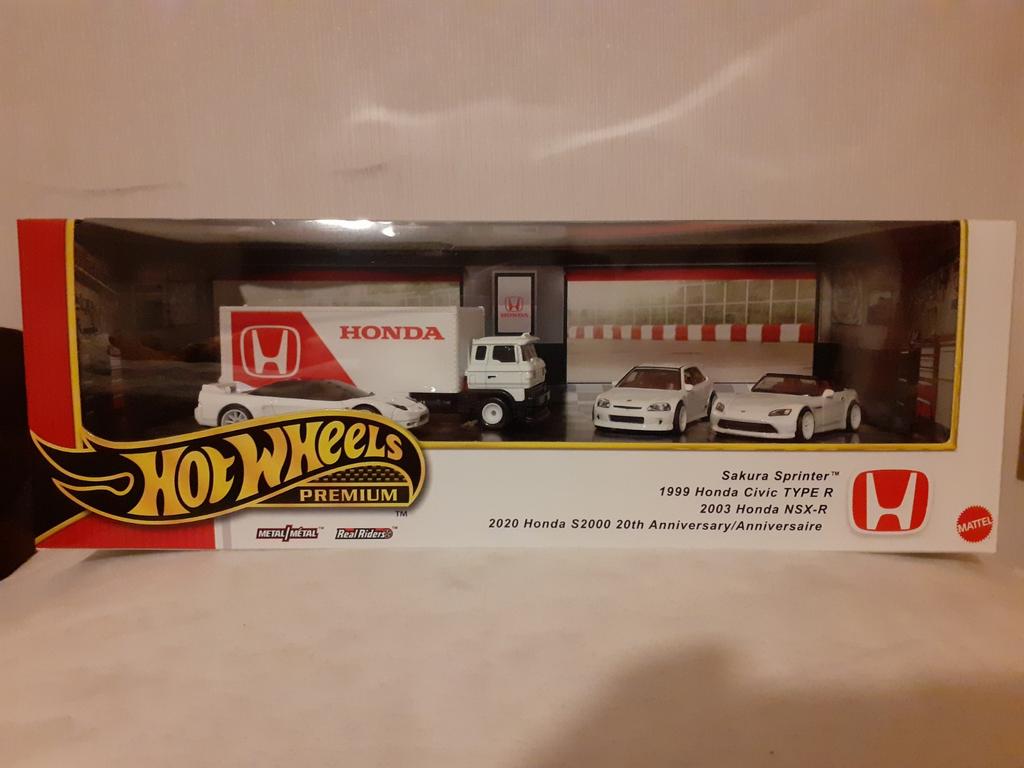 Hot Wheels Honda diorama set 2025, Ophalen