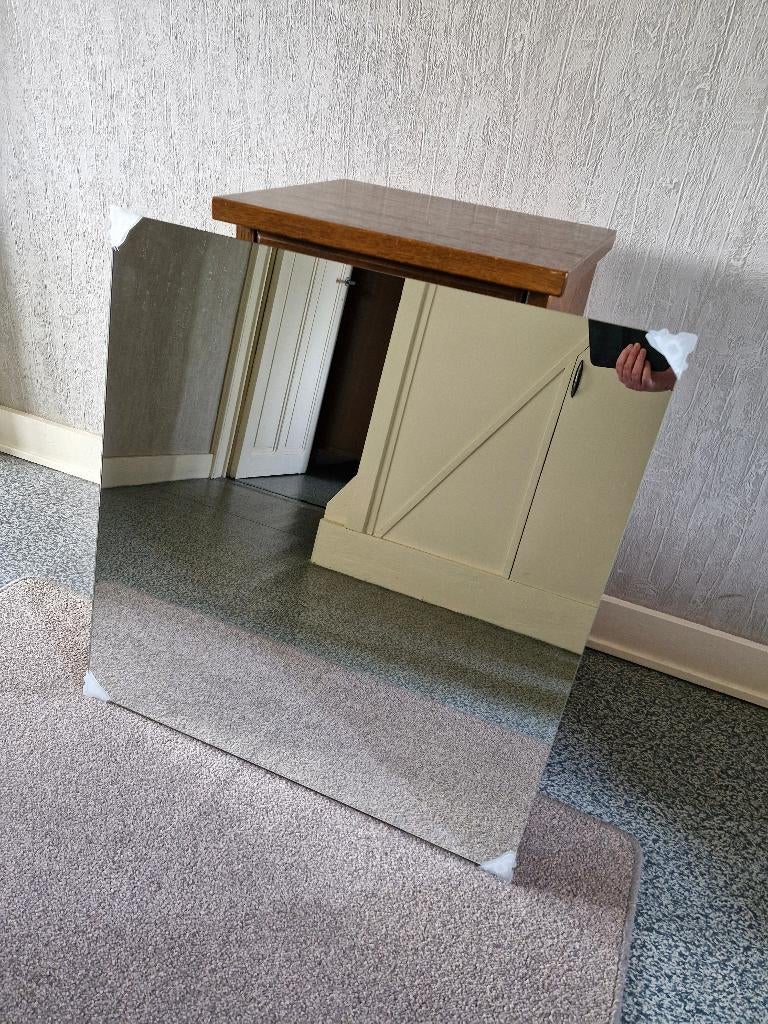 plakspiegel 71cm op 71 cm, Huis en Inrichting, Ophalen, Nieuw