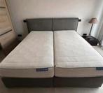 Sommier Beka avec matelas Ergosleep, Enlèvement, Comme neuf, Gris