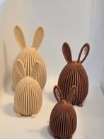 Paasdecoratie: set van 4 designkonijnen, Diversen, Verzenden, Nieuw