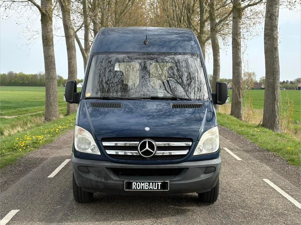MERCEDES SPRINTER 209CDI / AUTOMAAT / BJ 2007 / CAMPER, Auto's, Automaat, Stof, Blauw, Mercedes-Benz