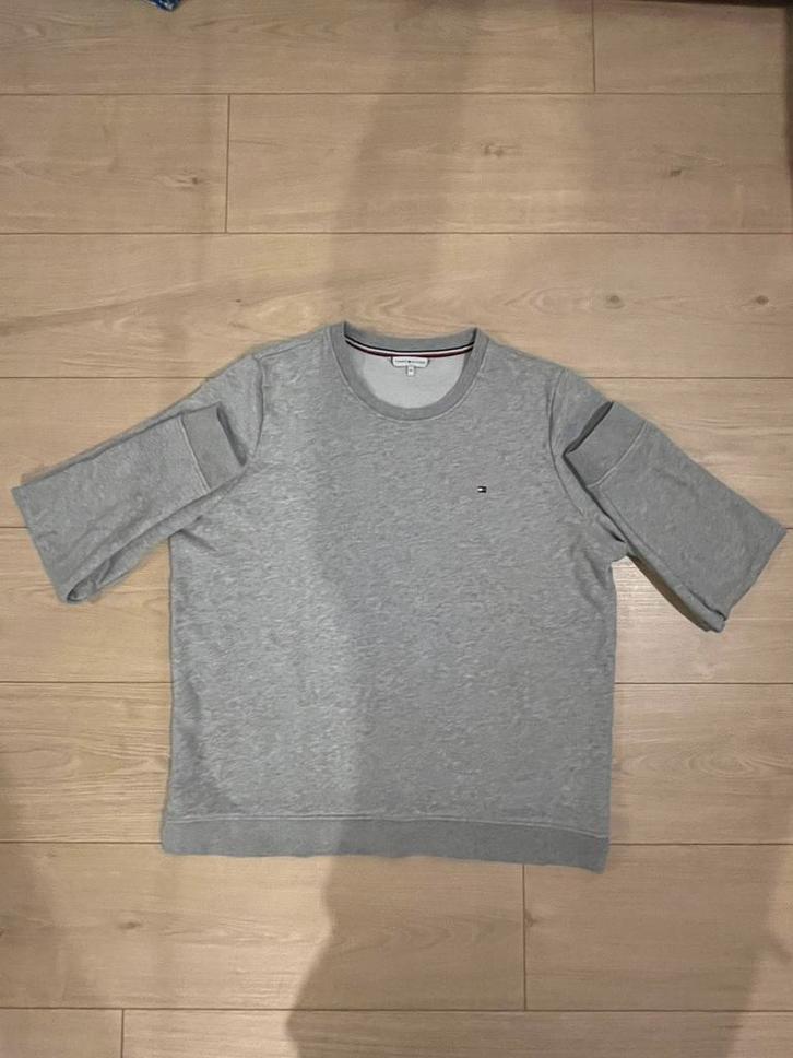 Tommy Hilfiger trui maat XL Z.G.A.N, Kleding | Heren, Truien en Vesten, Zo goed als nieuw, Maat 56/58 (XL), Grijs, Ophalen of Verzenden