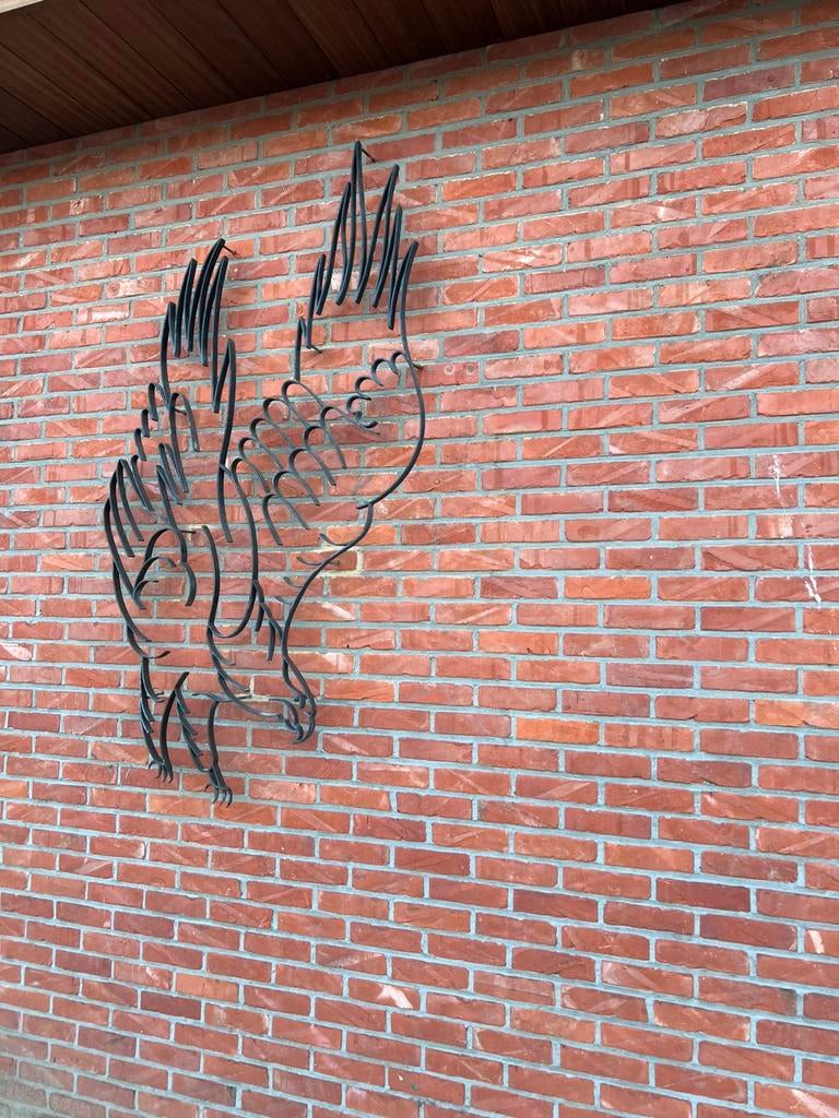 Smeedijzeren kunstwerk, Ophalen, Zo goed als nieuw