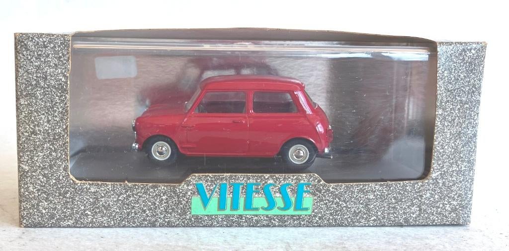 Austin Mini rood Vitesse  #570., Hobby en Vrije tijd, Modelauto's | 1:43, Zo goed als nieuw, Auto, Overige merken, Ophalen of Verzenden