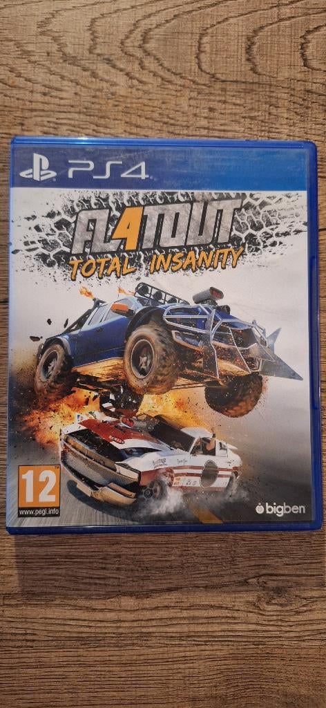 Flatout 4: Total Insanity, Consoles de jeu & Jeux vidéo, Jeux | Sony PlayStation 4, Comme neuf, Course et Pilotage, 3 joueurs ou plus