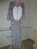 Grijze onesie met hertjeskap maat 158-164 actie 3 + 1 gratis, Ophalen of Verzenden, Zo goed als nieuw, Jongen of Meisje, Nacht- of Onderkleding