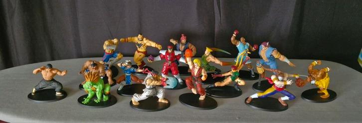 Lot figurines Street Fighter, Collections, Statues & Figurines, Enlèvement ou Envoi