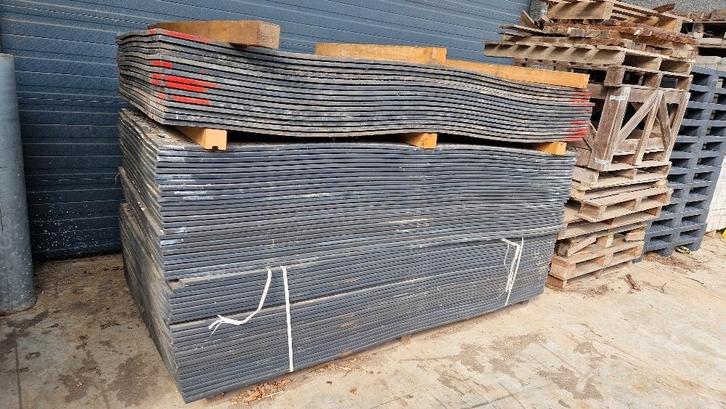 Gebruikte Kunststof Rijplaten, Bricolage & Construction, Bricolage & Rénovation Autre, Utilisé, Enlèvement