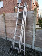 Échelle en 3 parties 24 barreaux — 5,25 m, Bricolage & Construction, Échelles & Escaliers, Pliable ou rétractable/escamotable