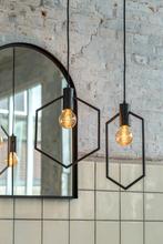 Hanglamp - Zwart - 37x30cm, Neuf, Moins de 50 cm, Enlèvement, Métal