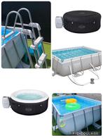 JACUZZI ‘Miami’ + ZWEMBAD PowerSteel 3x2m, Kinderen en Baby's, Ophalen, Gebruikt