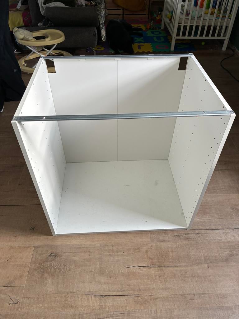 Ikea keukenkast 80x60 METOD, Ophalen, Nieuw, Wit